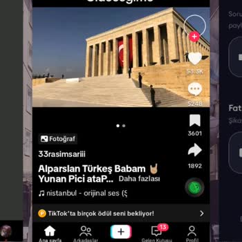 TikTok Atatürk'e Küfür Edilmesi