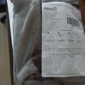Trendyol Pantolon Yerine Polar Mont Gönderilmiş