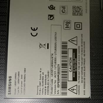 Samsung TV'de Kronik Arıza