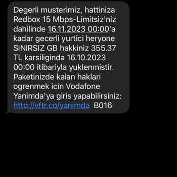 Vodafone Fatura İptali, Muhatap Bulamıyorum