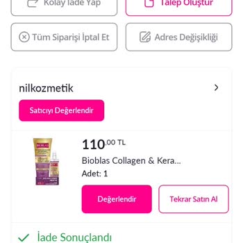 Pazarama Tarafından Mağduriyetimin Giderilmesini İstiyorum