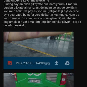 Uludağ Turizmde Yolculuk Esnasında Yaşadığım Kaza