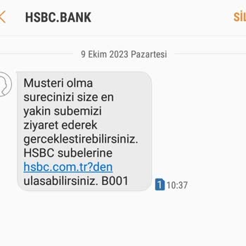 HSBC Bank Müşteri Seçiyor.