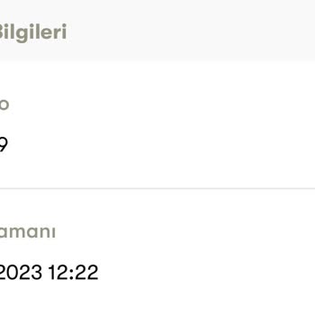 Cepte Şok Sipariş Süreci