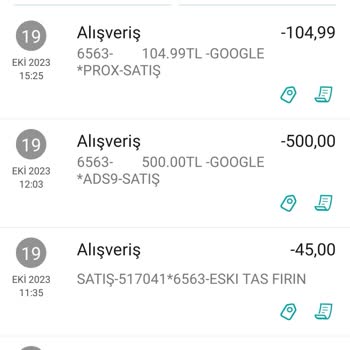 Google Ads-9 Para Çekilmiş