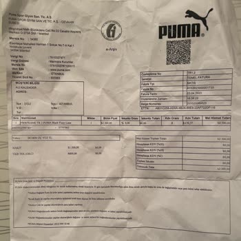 Puma Kusurlu Ayakkabı Satışı Ve Müşteri Mağduriyeti