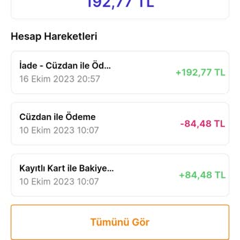 Migros İade Eksik Yatırıldı
