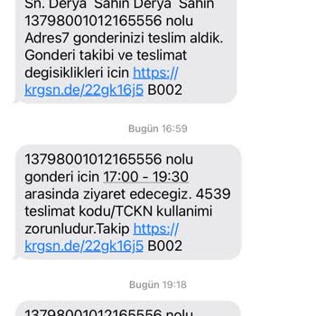 KARGOMsende Kargo Şirketi Gecikmesi
