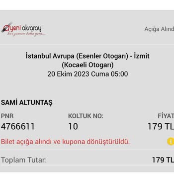 Obilet O Bile Açık Bilet Kupon Kodu
