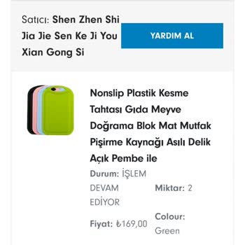 Fruugo Sipariş İptalini Yapılması Ve Paramın İade Olması