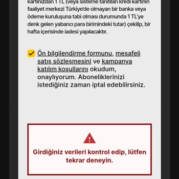 Exxen Üye Olurken Girdiğiniz Verileri Kontrol Edin Uyarısı Veriyor