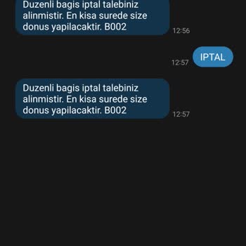 Türk Kızılay SMS İptali Üyelik Başlama