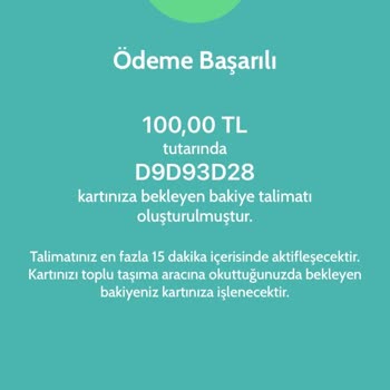 Samulaş Yanlış Karta Para Yüklenmesi