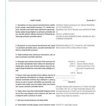 Vodafone 2000 TL'ye Kadar Olan Borçlardan Af İçin