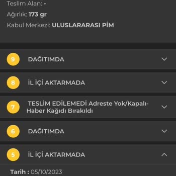 Aliexpress Kargo Elime Ulaşmadı