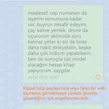 Sahibinden'in Kişiler Arası Mesaja Müdahale Saçmalığı