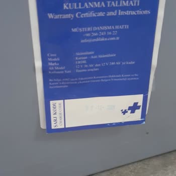 Erdil Akü Ürünü Gereksiz Yere Garanti Dışında Bıraktı!