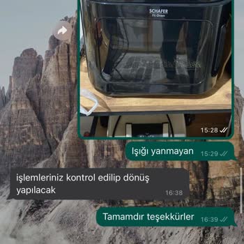 Schafer Airfryer Ürünüm Başka Birinin Ürünü İle Değiştirildi