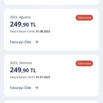 TurkNet Faturalarımı Ödememe Rağmen Geriye Dönük 6 Adet Fatura Çıkartılması