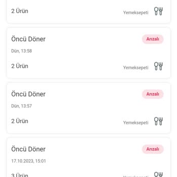 Yemeksepeti Gel Al Online Ödemeyi Kabul Etmiyor