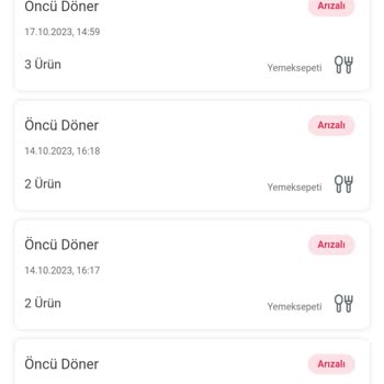 Yemeksepeti Gel Al Online Ödemeyi Kabul Etmiyor