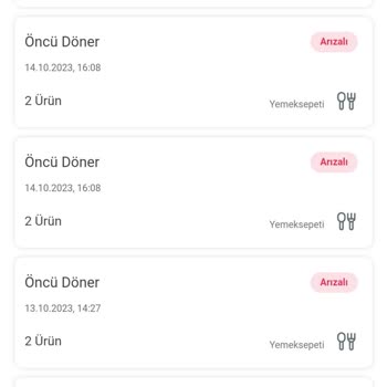 Yemeksepeti Gel Al Online Ödemeyi Kabul Etmiyor