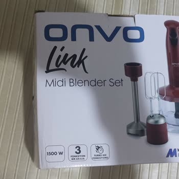 A101 Onvo Blender Seti Ürün İadesi