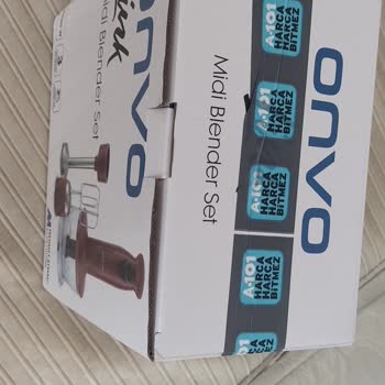 A101 Onvo Blender Seti Ürün İadesi