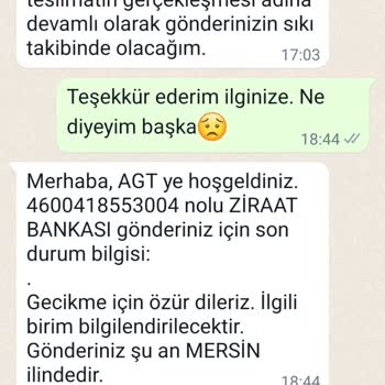 Ulaştırma ve Altyapı Bakanlığı AGT Kargo: Kargo Gelmedi, Müşteri Hizmetleri İlgisiz
