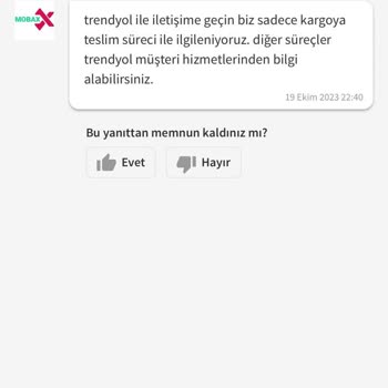 Trendyol Kargonun Eksik Gelip Para İadesi Yapılmaması