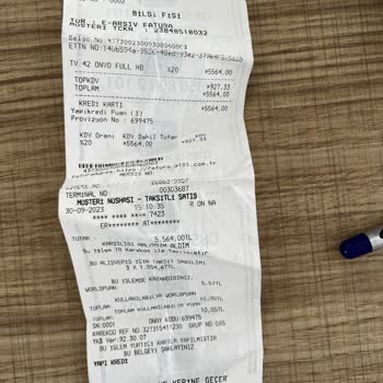 Onvo Marka Televizyon Kırık Çıktı