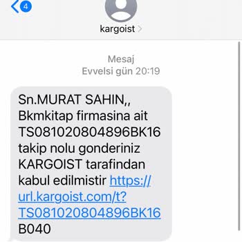 Kargoist Teslim Edilmeyen Kitaplarım