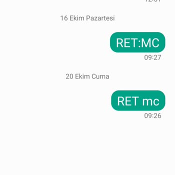 Madame Coco Mesaj Almak İstemiyorum Ret