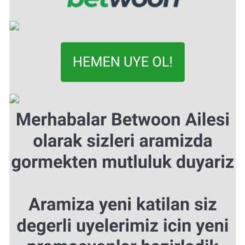 Betwoon Mağdurum Bu Site Mesajı Atmasın Rahatsız Etmesin