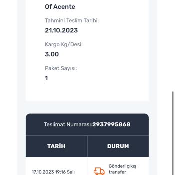 Sürat Kargo Hiç Hareket Etmiyor Kargom