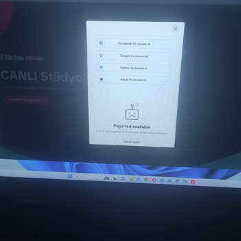 TikTok Live Studio Giriş Ekranı Çalışmıyor / Login Screen Not Working