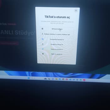 TikTok Live Studio Giriş Ekranı Çalışmıyor / Login Screen Not Working