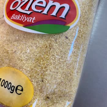 Özlem Bakliyat Kısırlık Bulgur İçinde Siyah Şeyler Var