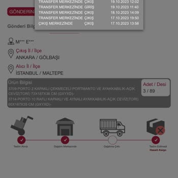 Adore Mobilya Hasarlı Ürün Para İadesi
