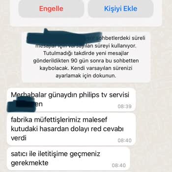 Media Markt Bize Kırık Televizyon Sattı Ve İade Almıyor