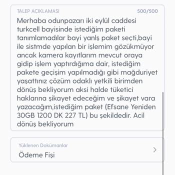 Turkcell Pişmanlıktır! Asla Çözümleri Yok! (Tercih Edilmemeli Asla)
