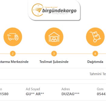 Birgündekargo Teslim Edildi Görünen Kargoyu Teslim Almadım