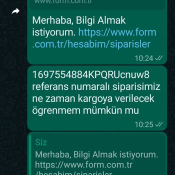 Bosch Ürün Gönderilmedi Muhatap Bulamıyorum