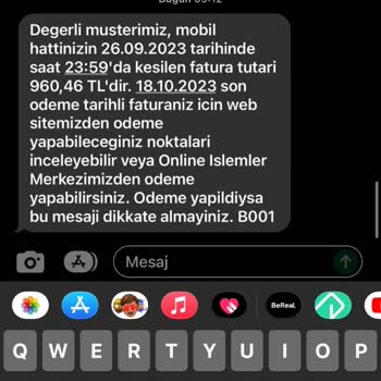 Türk Telekom Yüksek Fatura Sonrası Fatura Ayrıntısı Gönderiyorlar Ve