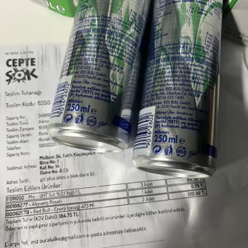 Şok Marketler Red Bull Siparişimde Yaşadığım Sorun