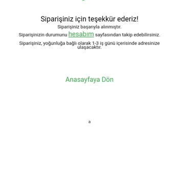 A101 Den Ürün Aldım Siparişlerim Bölümünde Gözükmüyor
