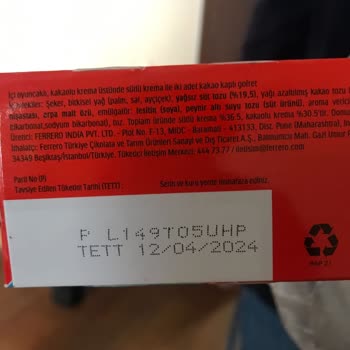 KİNDER'DE Bakteri Oluşumu