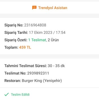 Burger King Tavuk Burgerden Zehirlendik