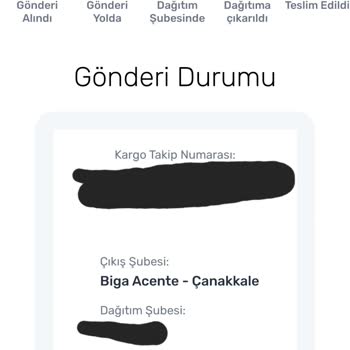Sürat Kargo Çanakkale Biga Şubesi Kargomu Kaybetti!