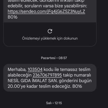 Kargo Teslimi Yapmayan Sendeo